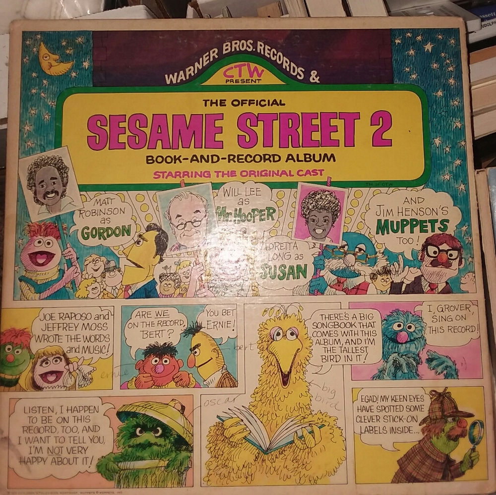 COPY - Sesame Street 2 Phonograph Record